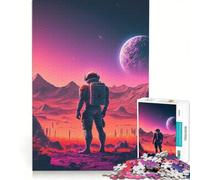 Puzzle da 1000 pezzi per adulti alla ricerca di vita nello spazio gioco divertente interazione genitore-figlio ogni pezzo è unico 50x75cm