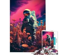 Puzzle da 1000 pezzi per adulti alla scoperta dei fiori della Terra gioco educativo sfida per l'intelligenza giocattolo avvincente regalo divertente attività per tutta la famiglia (dimensioni 50x75cm)