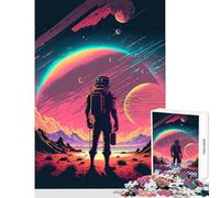 Puzzle da 1000 pezzi per adulti alla scoperta di nuovi mondi giocattoli per la casa regali per donne e uomini gioco impossibile con pezzi completamente interconnessi e di forma casuale 50x75cm