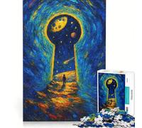 Puzzle da 1000 pezzi per adulti alla scoperta di nuovi mondi giochi per famiglie ideale per passare il tempo durante le vacanze a casa compleanni e Natale 38x52cm