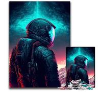 Puzzle da 1000 pezzi per adulti alla scoperta di nuovi mondi. Puzzle in legno perfetti per Halloween, Natale, regalo di compleanno 50x75CM/19,68x29,52 pollici.