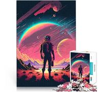 Puzzle da 1000 pezzi per adulti Alla scoperta di nuovi mondi Vacanza a casa: uccidere il tempo è ideale come regalo per tutta la famiglia 52x38cm