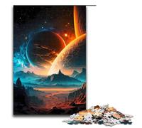 Puzzle da 1000 pezzi per adulti altopiano stellare universo rompicapo regali di Natale e compleanno 75x50 cm
