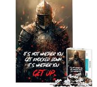 Puzzle da 1000 pezzi per adulti Alzati soldato! Gioco rompicapo di logica e analisi compleanno e Natale (Dimensioni 50x75cm)