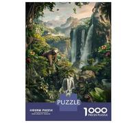 Puzzle Da 1000 Pezzi Per Adulti Amazon Rainforest Mural Puzzle Per Adulti Giochi Rilassanti Regali Per Donne Divertimento A Casa Attività, 52x38cm/1000pcs