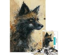 Puzzle da 1000 pezzi per adulti "Amber Gaze" gioco rompicapo schema di assemblaggio regalo per amici e familiari (dimensioni 50x75cm)