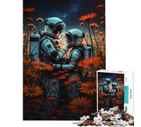 Puzzle da 1000 pezzi per adulti "Amore nello spazio profondo" gioco educativo giocattolo educativo ottimo regalo vacanza a casa per passare il tempo (dimensioni 38x26cm)