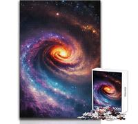 Puzzle da 1000 pezzi per adulti Andromeda Galaxy Gioco educativo per famiglie Taglio di precisione Regalo per compleanni Dimensioni 50x75cm
