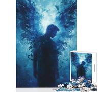 Puzzle da 1000 pezzi per adulti angelo caduto decorazione per la casa giocattoli regalo di compleanno gioco impossibile ogni pezzo è unico - dimensioni 38x26cm