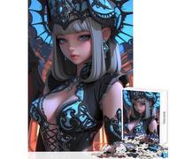 Puzzle da 1000 pezzi per adulti angelo con ali decorazione per la casa giocattoli gioco pratico ogni pezzo è unico - dimensioni 38x52cm