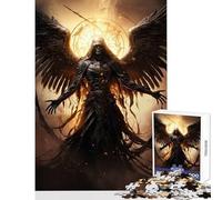 Puzzle da 1000 pezzi per adulti Angelo della morte Decorazione per la casa Giocattoli Idee regalo Gioco per famiglie Interessante riduzione dello stress Dimensioni 50x75cm