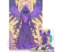 Puzzle da 1000 pezzi per adulti "Angelo della Morte", gioco per famiglie, decorazione per la casa, adatto per la scrivania 50x75cm