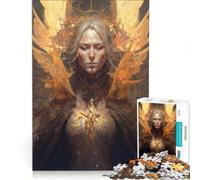 Puzzle da 1000 pezzi per adulti Angelo delle Tenebre, gioco per famiglie, difficile e stimolante, compleanni e occasioni speciali 38x26cm