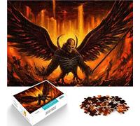Puzzle da 1000 pezzi per adulti “angelo fantasy” Fatto di legno,per età pari o superiore a 14 anni Rompicapo con poster e foglio del quiz abbinati。misurare:50x75cm/19.68x29.52pollice