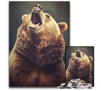 Puzzle da 1000 pezzi per adulti animali orsi puzzle difficili per adulti perfetti per adolescenti rompicapo per creare legami familiari e regalo fai da te per la casa 1000 pezzi (38x26cm)