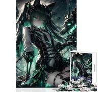 Puzzle da 1000 pezzi per adulti Anime Drago Scheletro Ragazza Decorazione per la casa Giocattoli Idee regalo Gioco per famiglie Interessante Riduzione dello stress Dimensioni 38x26cm