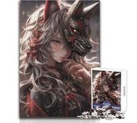 Puzzle da 1000 pezzi per adulti Anime Girl Warrior Accogliente e rilassante Divertimento per il tempo libero Senza cuciture Alta precisione Dimensioni giocattolo 38x52cm
