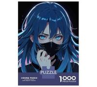 Puzzle Da 1000 Pezzi Per Adulti Anime Girl with Mask Puzzle Per Adolescenti Giochi Rilassanti Regali Per Donne Regali Per Amici E Familiari 52x38cm/1000pcs