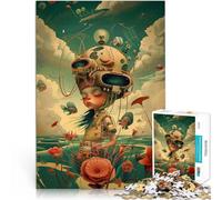 Puzzle da 1000 pezzi per adulti Anime vintage space kid Giocattoli educativi per l'apprendimento Giochi per famiglie Idee regalo 75x50cm