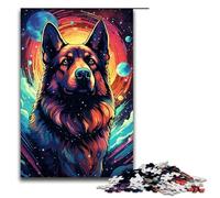 Puzzle da 1000 pezzi per adulti Anime Wolf in The Moonlight Puzzle Game Decorazione perfetta per adolescenti dai 14 anni in su 75x50 cm