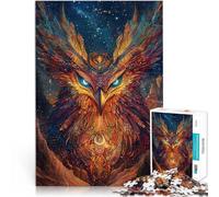 Puzzle da 1000 pezzi per adulti Antica fenice colorata Antistress Vacanza in patria Uccidere il tempo Migliorare l'amore tra le coppie 52x38cm