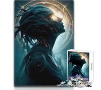 Puzzle da 1000 pezzi per adulti, antica sentinella divina, divertimento in famiglia e serata di gioco, analisi e logica, giocattoli antistress, dimensioni 38x52cm