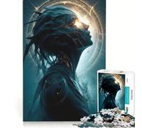 Puzzle da 1000 pezzi per adulti, Antica Sentinella Divina, Gioco Pratico, Decorazione Artistica per la Casa, Compleanno e Natale 38x52cm