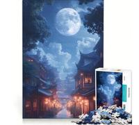 Puzzle da 1000 pezzi per adulti, antico villaggio cinese, gioco impossibile, sfida difficile, per rafforzare l'amore tra le coppie 38x52cm