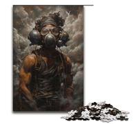 Puzzle da 1000 pezzi per adulti apocalisse distopica fumo giochi rilassanti gioco per famiglie antistress sfida difficile 75x50 cm