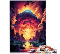 Puzzle da 1000 pezzi, per adulti, apocalisse distopica, gioco sofisticato, regalo di compleanno per adolescenti dai 14 anni, 50 x 70 cm