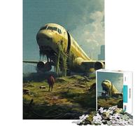 Puzzle da 1000 pezzi per adulti "Apocalisse: L'ultimo volo" rompicapo divertente e spiritoso ideale come regalo per tutta la famiglia (dimensioni 50x75cm)