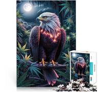 Puzzle da 1000 pezzi per adulti Aquila al crepuscolo per il giocattolo di sfida del gioco educativo Decorazioni e regali unici per la casa 52x38cm