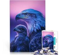 Puzzle da 1000 pezzi per adulti Aquila e pulcino Giocattoli educativi per l'apprendimento Giochi per famiglie Regalo di compleanno, regali 38x26cm