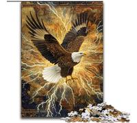 Puzzle da 1000 pezzi per adulti, aquila magica, attività di legame familiare, feste e compleanni, 50x75cm