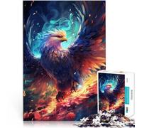Puzzle da 1000 pezzi per adulti Aquila magica intricata per il giocattolo di sfida del gioco educativo Adatto per la decorazione del desktop 38x26cm