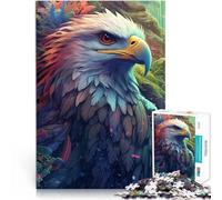 Puzzle da 1000 pezzi per adulti aquila puzzle regali 26 x 38 cm sfida dell'intelligenza cerebrale giocattolo avvincente per adolescenti dai 14 anni in su