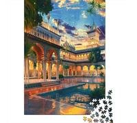 Puzzle Da 1000 Pezzi Per Adulti Arabian Nights Palace Puzzle Per Adulti Gioco Pratico Migliora La Memoria Regalo Di Compleanno E Unico 70x50cm/1000pcs