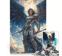 Puzzle da 1000 pezzi per adulti, Arcangelo blu, gioco rompicapo, assemblaggio di figure, per rafforzare l'amore tra le coppie 50x75cm