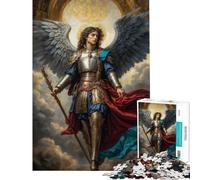 Puzzle da 1000 pezzi per adulti "Arcangelo della Luce Infinita" - Sfida per l'intelligenza e il cervello - Gioco avvincente per tutta la famiglia - Decorazione per la casa - Ottimo regalo (50x75cm)