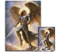 Puzzle da 1000 pezzi per adulti Arcangelo Michele Puzzle impossibili per adulti Rompicapo e decorazioni per la casa Regalo perfetto per le feste 1000 pezzi (38x26 cm)