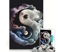Puzzle da 1000 pezzi per adulti Armonia Celeste Yin Yang Gioco per famiglie Interazione genitore-figlio compleanno e Natale 38x52cm