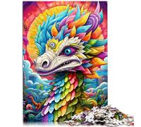 Puzzle da 1000 pezzi per adulti Art Dragon Baby giocattolo intrattenimento famiglia 26 x 38 cm adatto come decorazione da scrivania per adolescenti dai 14 anni in su