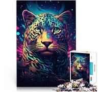 Puzzle da 1000 pezzi per adulti Art Galaxy Leopard gioco impegnativo puzzle 26 x 38 cm gioco educativo per compleanno Natale