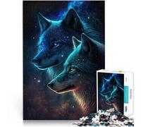 Puzzle da 1000 pezzi per adulti Art Galaxy Wolf Puzzle gioco di partecipazione 26 x 38 cm collezione di artisti belle arti per adolescenti dai 14 anni in su