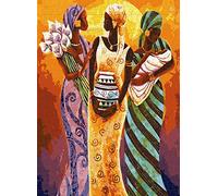 Puzzle da 1000 pezzi per adulti Arte africana Tre donne Puzzle ideale per il relax e la meditazione Gioco educativo