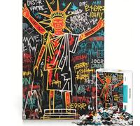 Puzzle da 1000 pezzi per adulti, arte astratta dell'Uomo Libertà, gioco impossibile, sfida difficile, rafforza l'amore tra le coppie 50x75cm