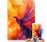 Puzzle da 1000 pezzi per adulti Arte dell'acquerello di Phoenix Vacanza a casa: uccidere il tempo con poster abbinato e foglio di quiz 38x26cm