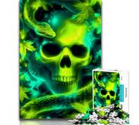 Puzzle da 1000 pezzi per adulti arte dello scheletro 1000 pezzi per adulti sfida di intelligenza cerebrale giocattoli avvincenti per la decorazione della casa 38x26cm