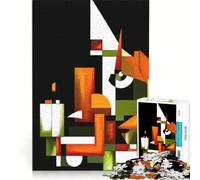 Puzzle da 1000 pezzi per adulti arte geometrica visionaria gioco per famiglie difficile e stimolante compleanni e occasioni speciali 38x52cm