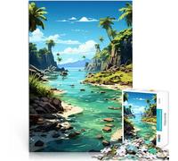 Puzzle da 1000 pezzi per adulti arte paesaggistica Fatto di legno da 14 anni in su Giocare con i giocattoli perché è ideale come regalo per tutta la famiglia misurare:50x75cm